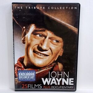 John Wayne Tribute Collection DVD 25 Film Documentary Box Set Mill Creek Western